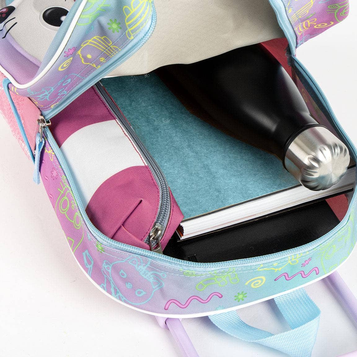 GABBY'S DOLLHOUSE 3D KIDS TROLLEY BACKPACK