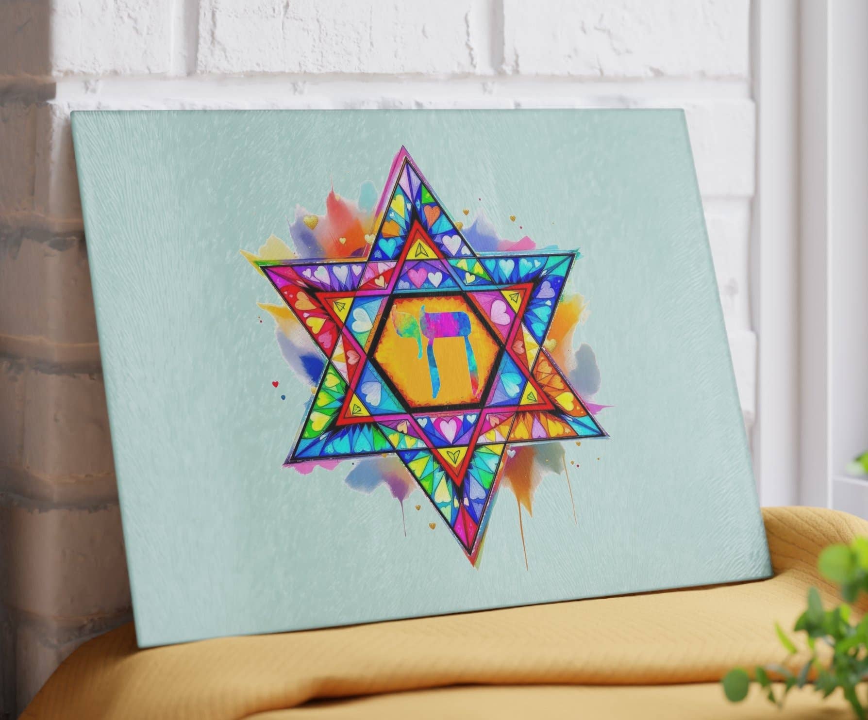 Planche à découper Étoile juive