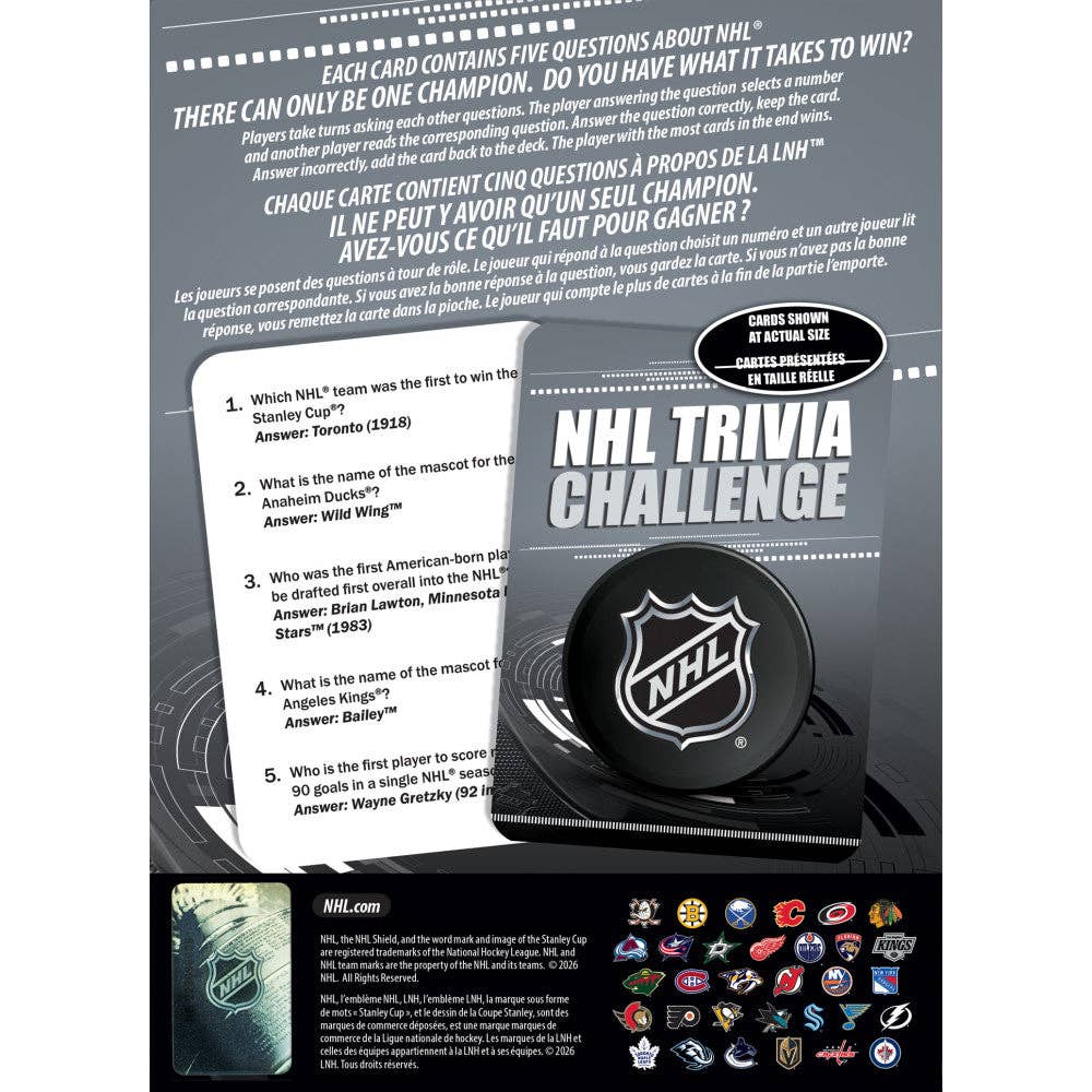 NHL Trivia Challenge