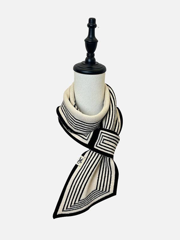 Contrast Color Keep Warm Scarf