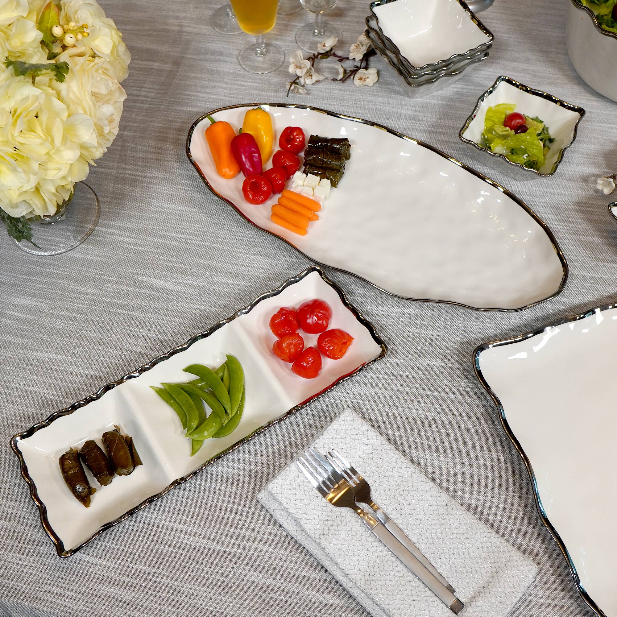 Silver Oval Platter