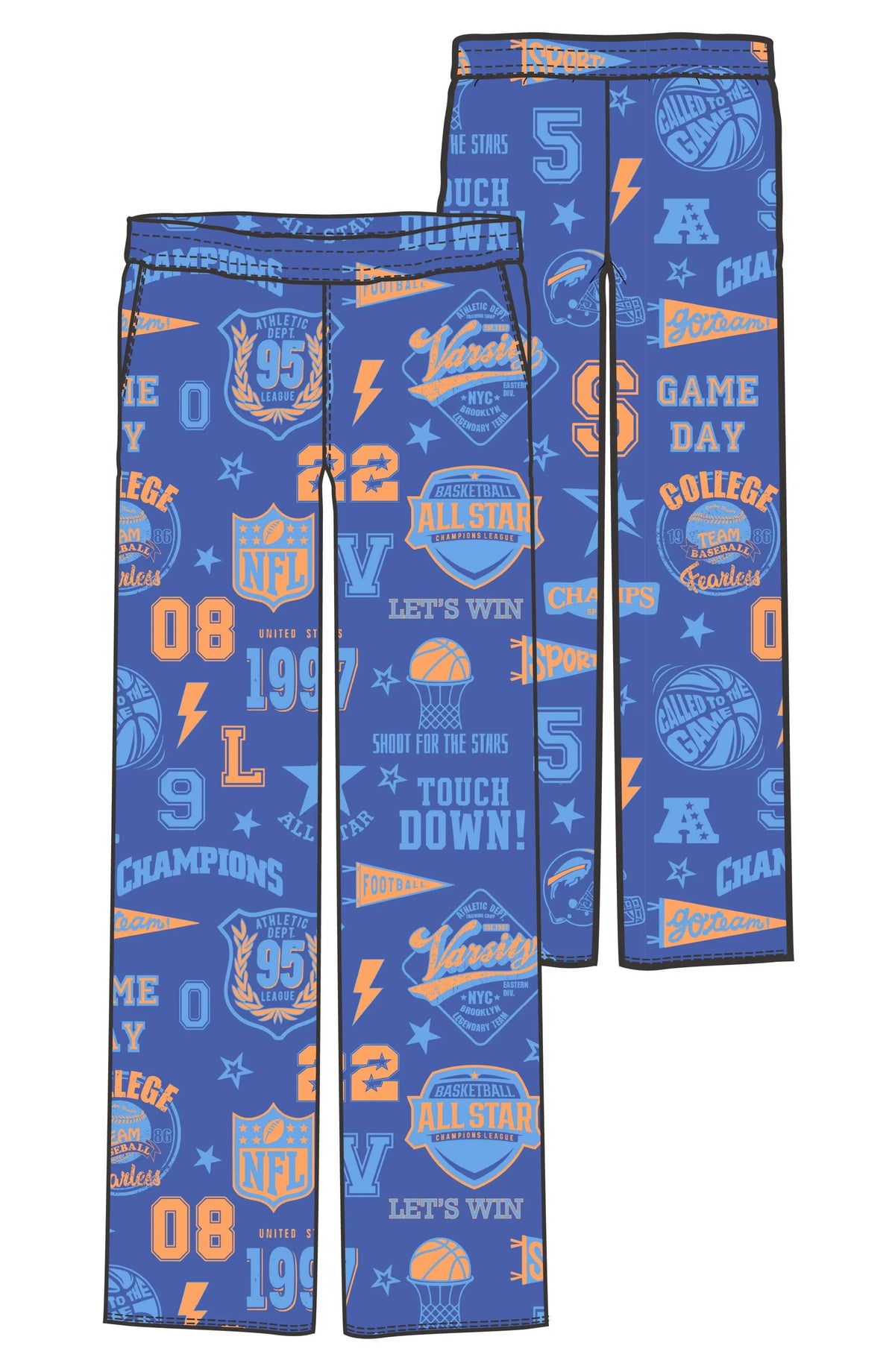 Varsity plush Pants