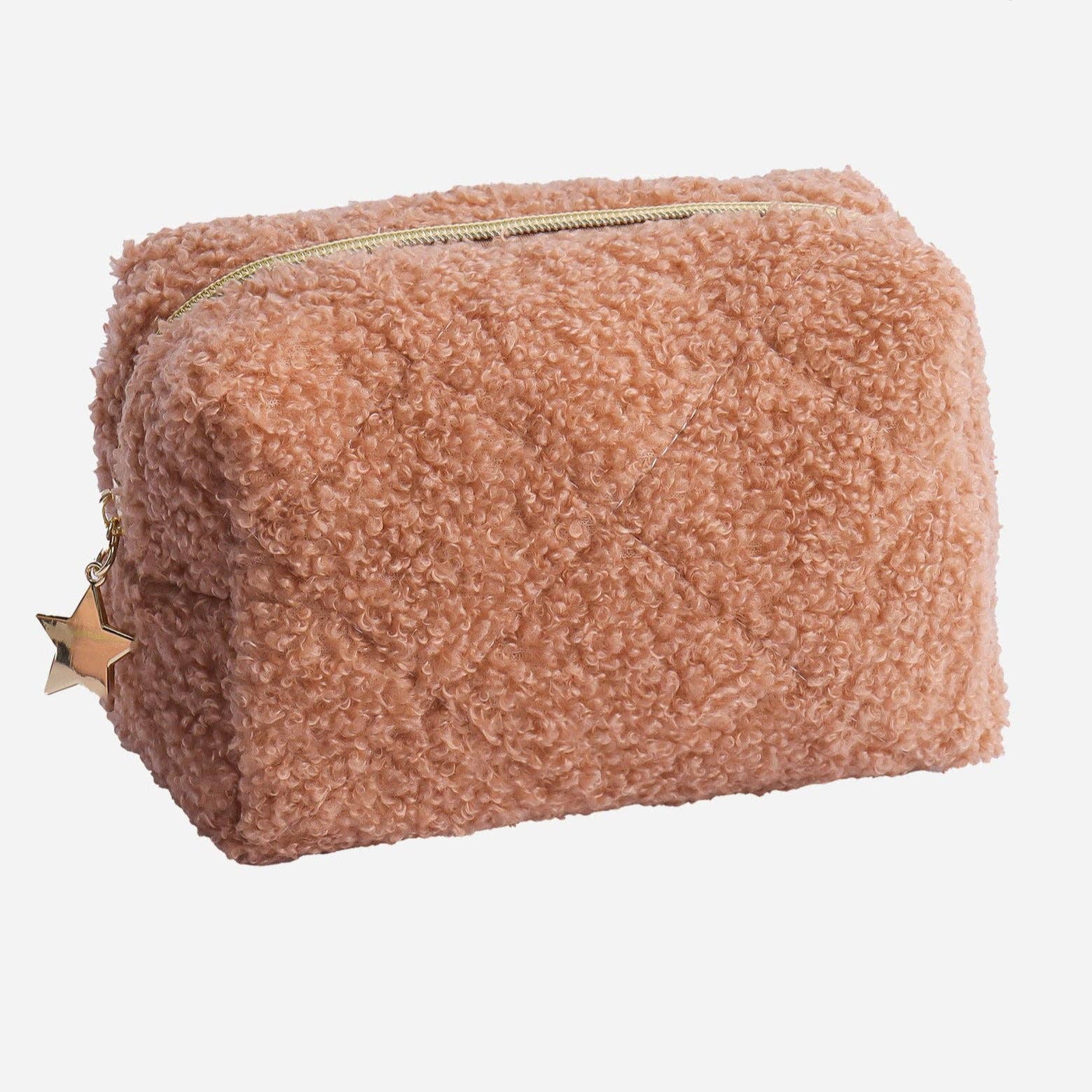 Plush teddycosmetic bag