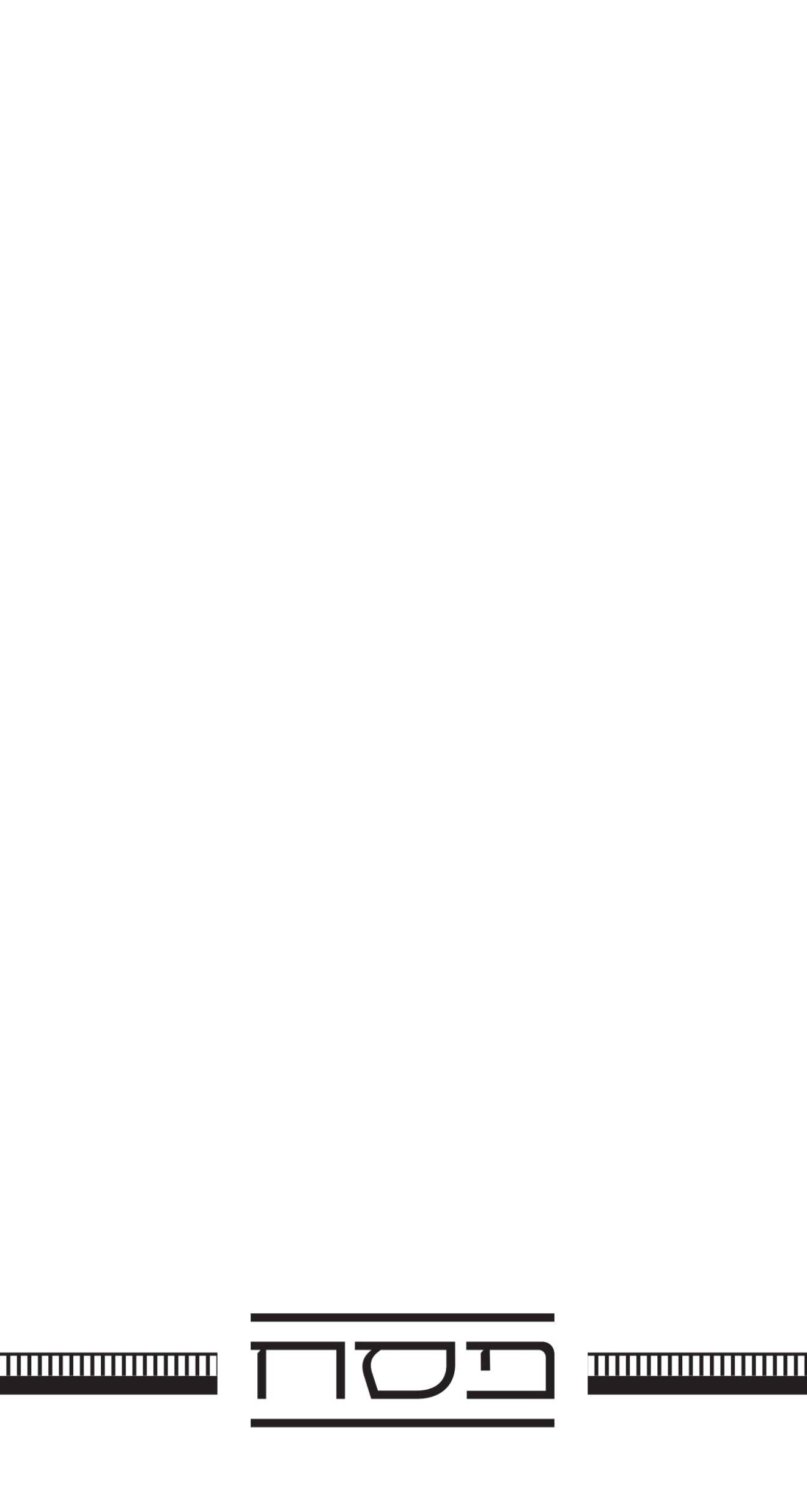 Pesach Black Guest Napkin