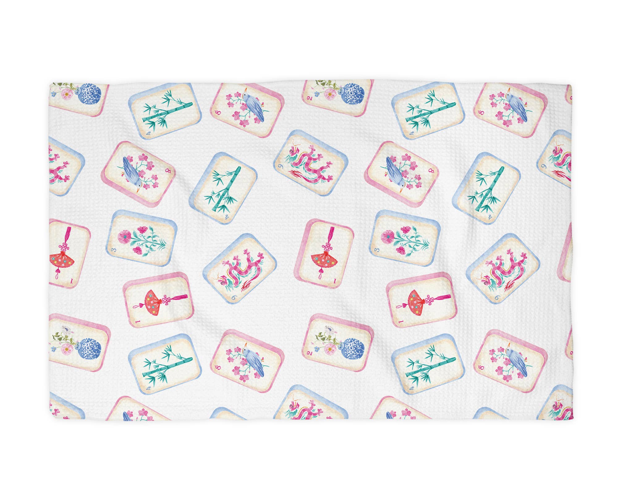 Mahjong tiles Kitchen Towel