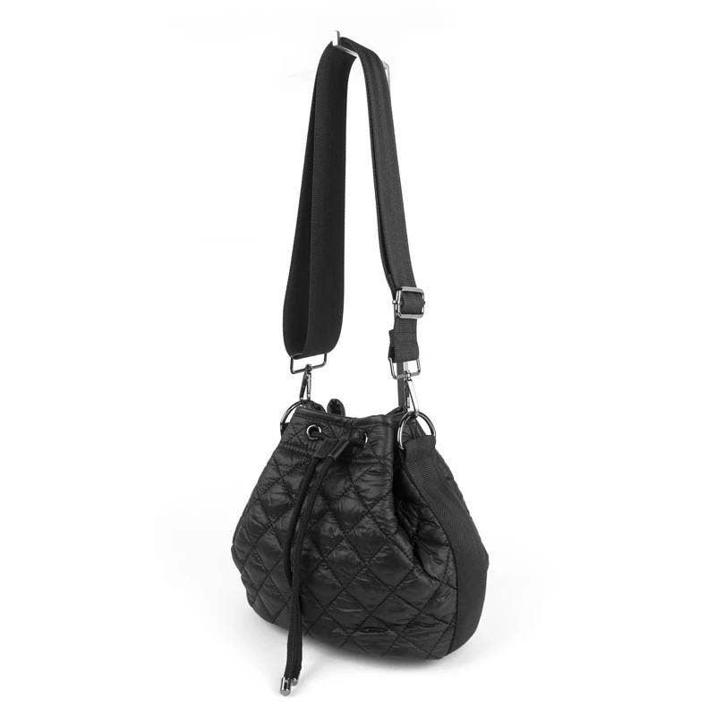 Sac seau Puffer : noir