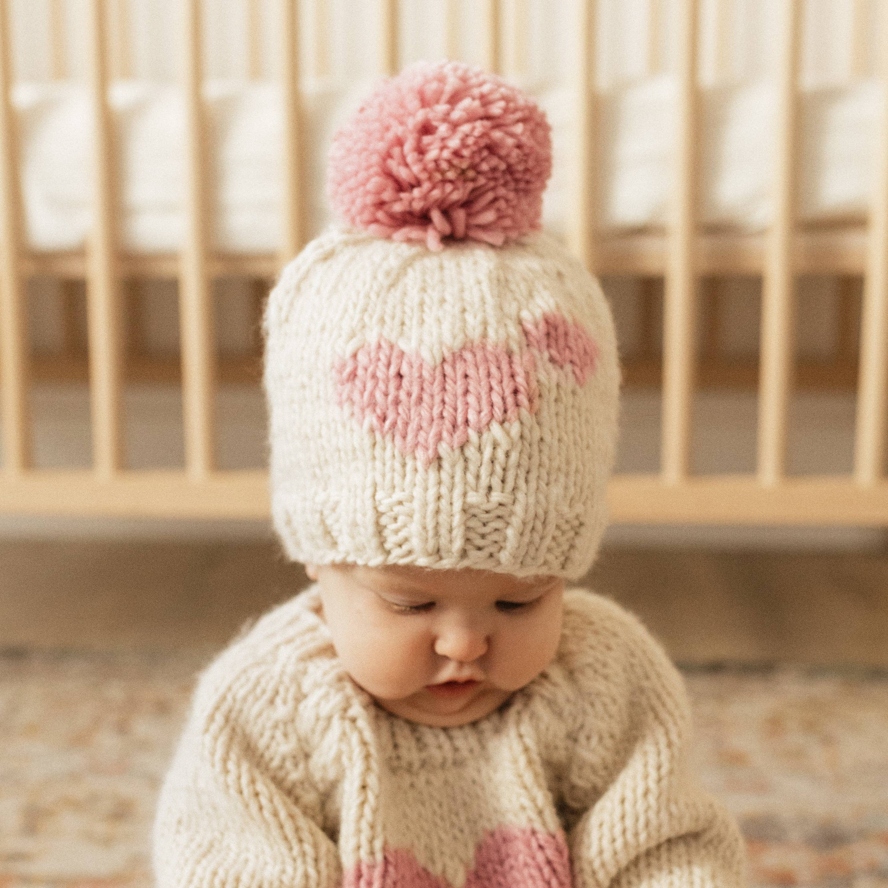 Sweetheart Knit Beanie Hat