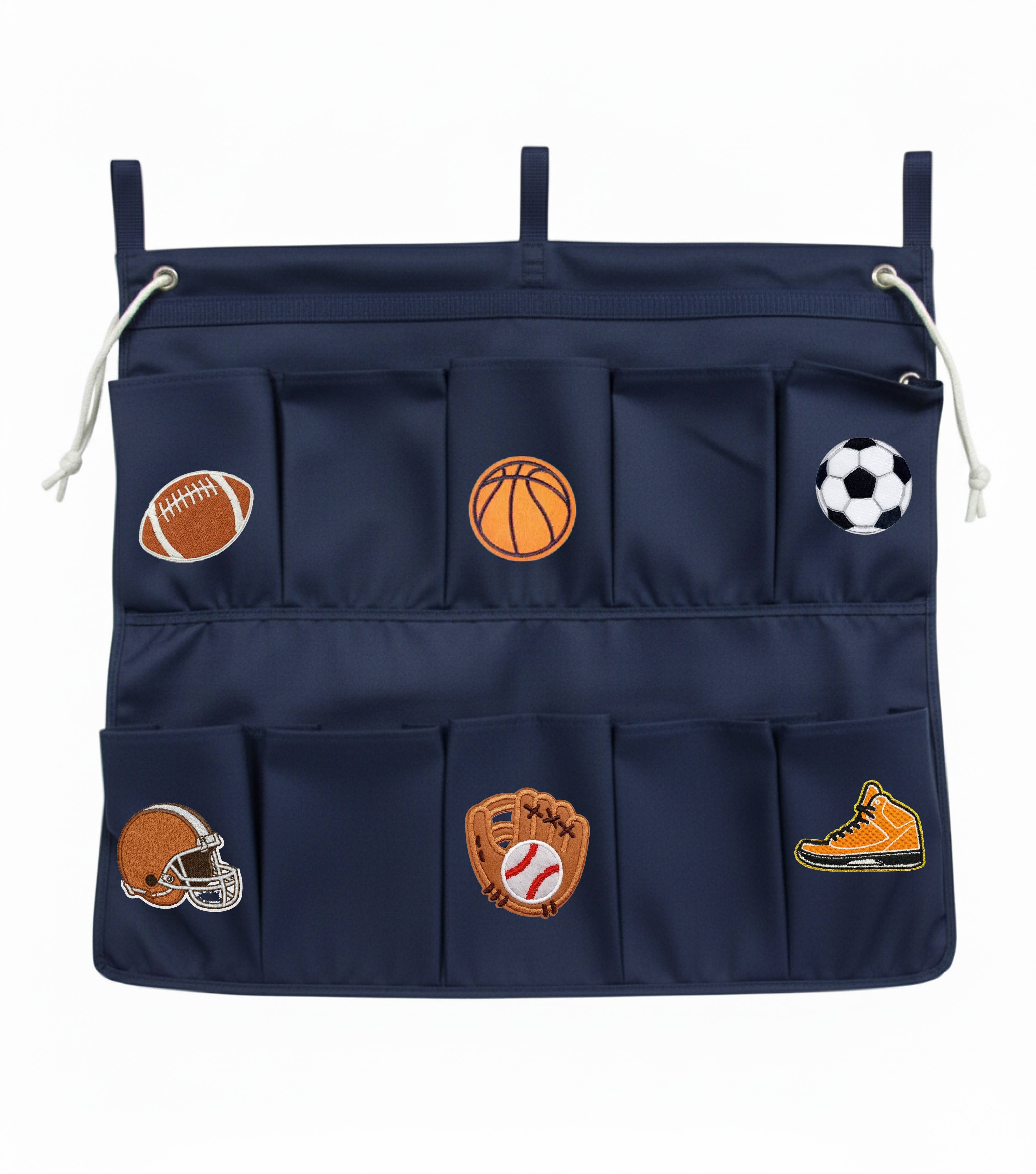 End-of-Bed Shoe Organizer -Navy