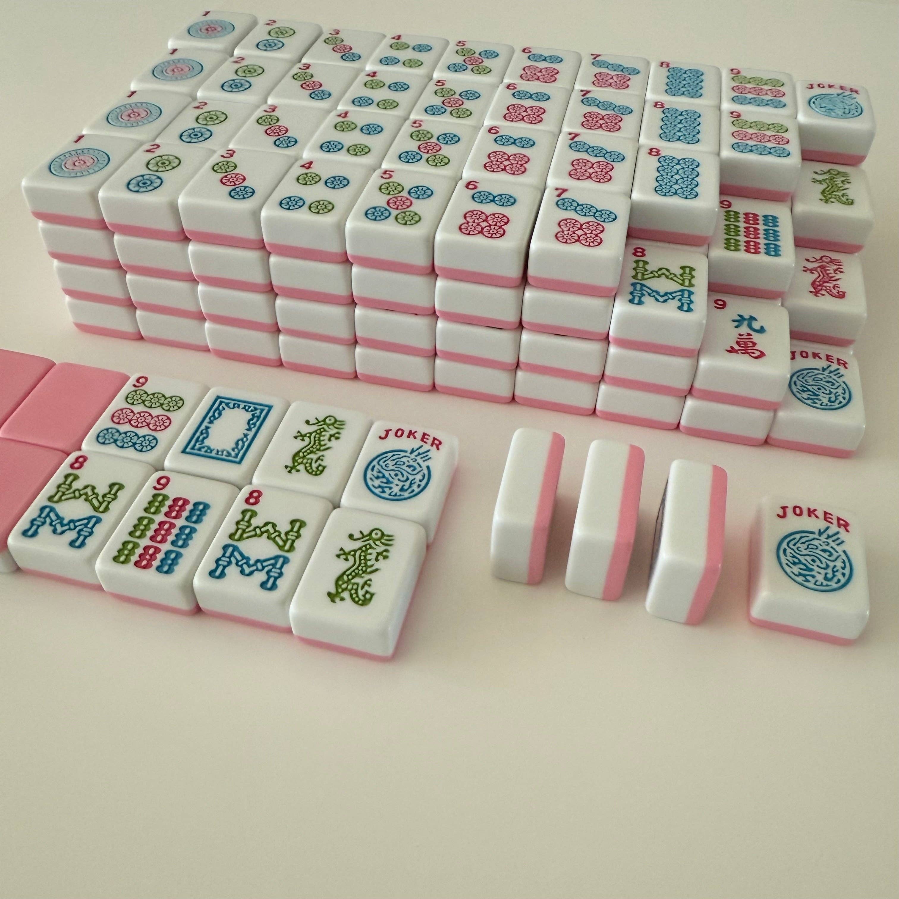 Mahjong Studios – Peony Garden American Mahjong Tile Set