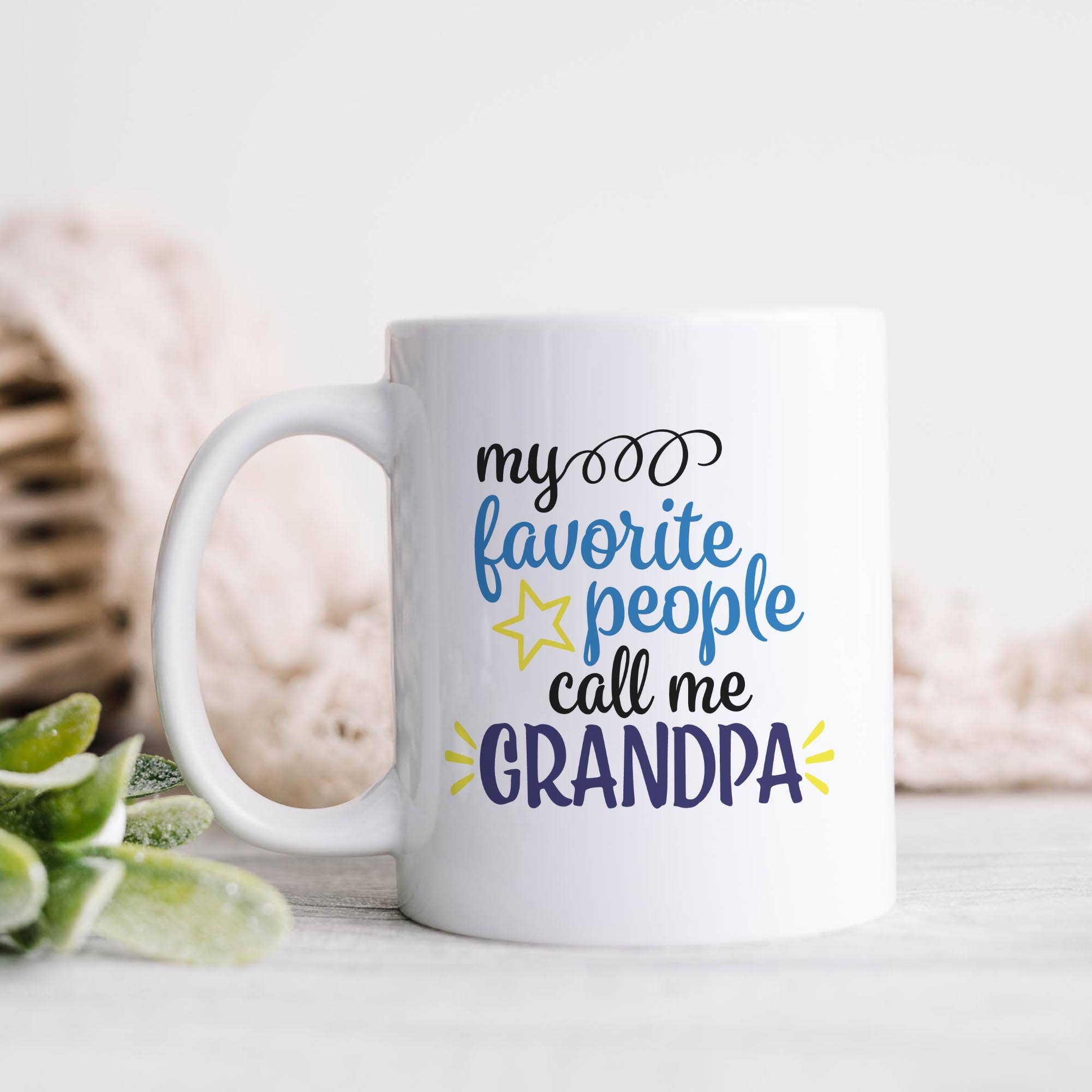 Tasse « Mes personnes préférées m'appellent grand-père »