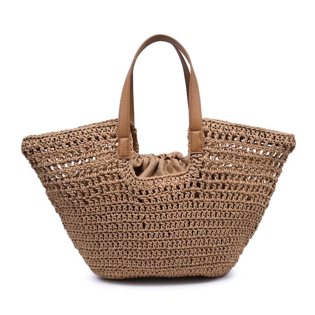 Textured crochet Tote