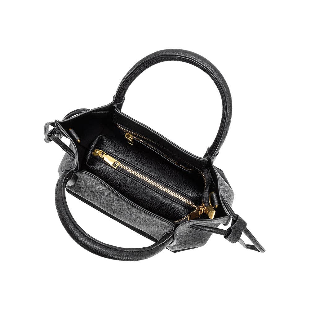 Recycled Vegan Leather Crossbody Bag
