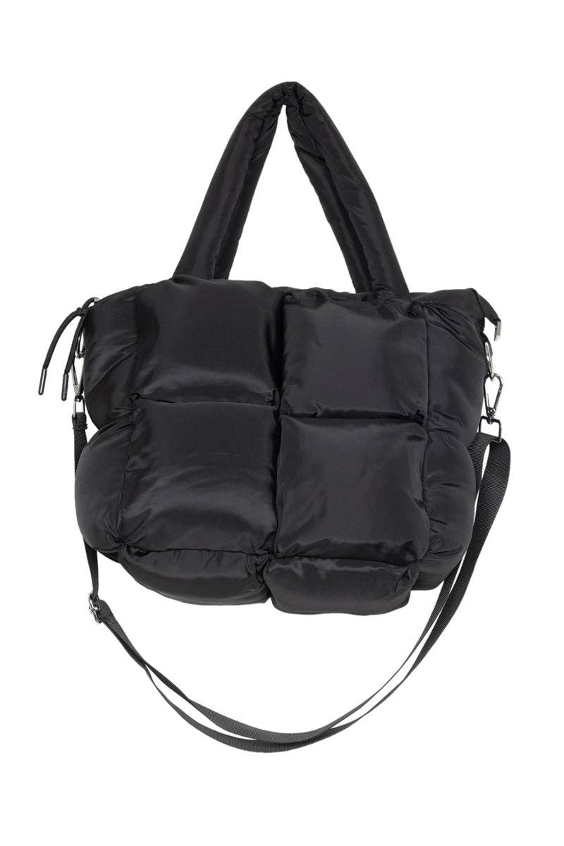 Mini sac fourre-tout noir