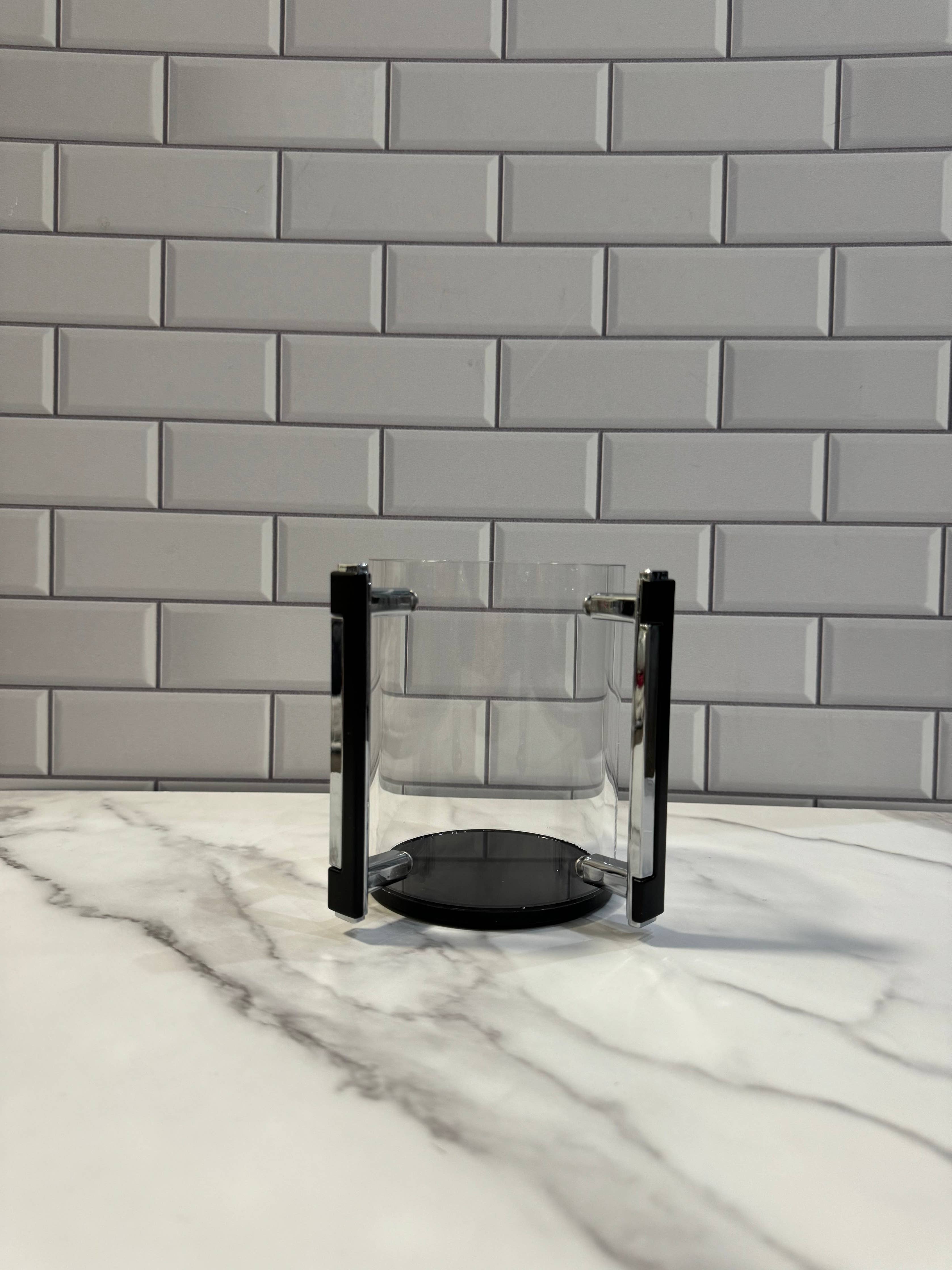 Gobelet de lavage bicolore en acier inoxydable