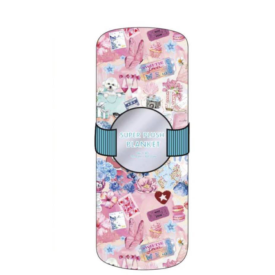 Couverture en peluche - Pop Princess