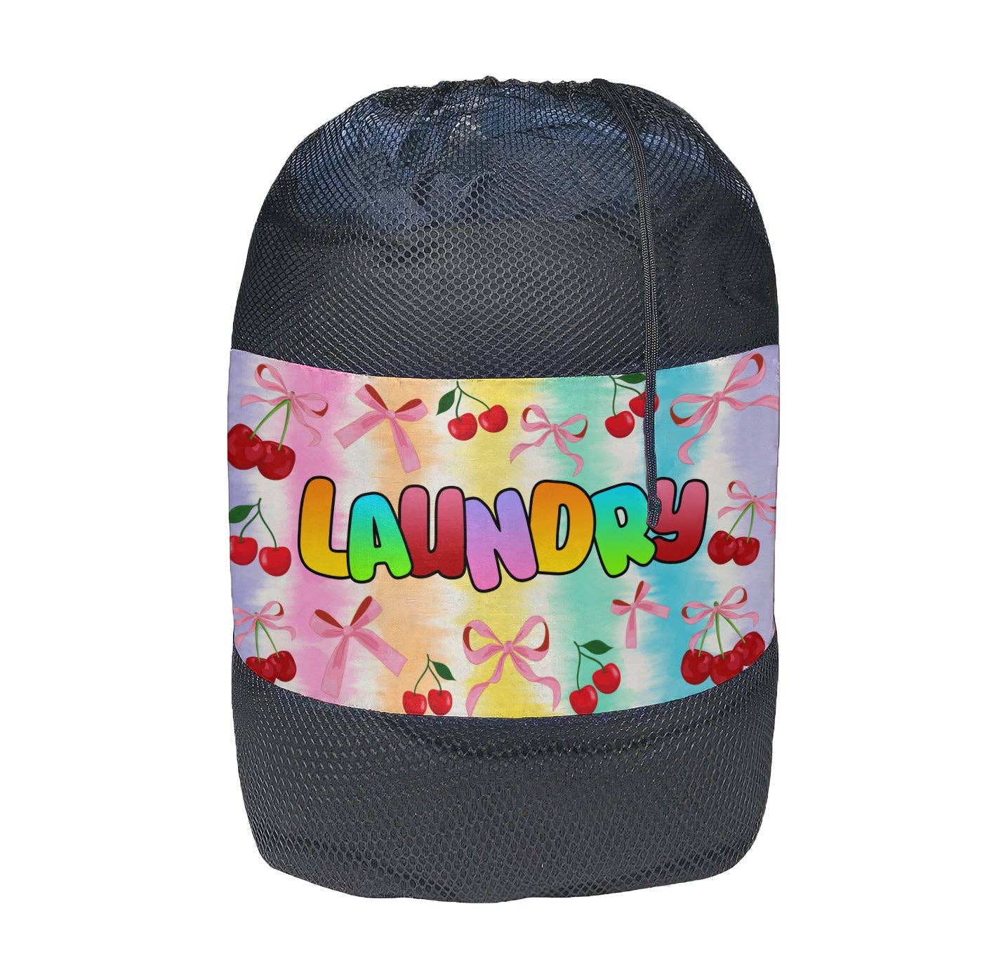 Cherry bows Laundry Bag