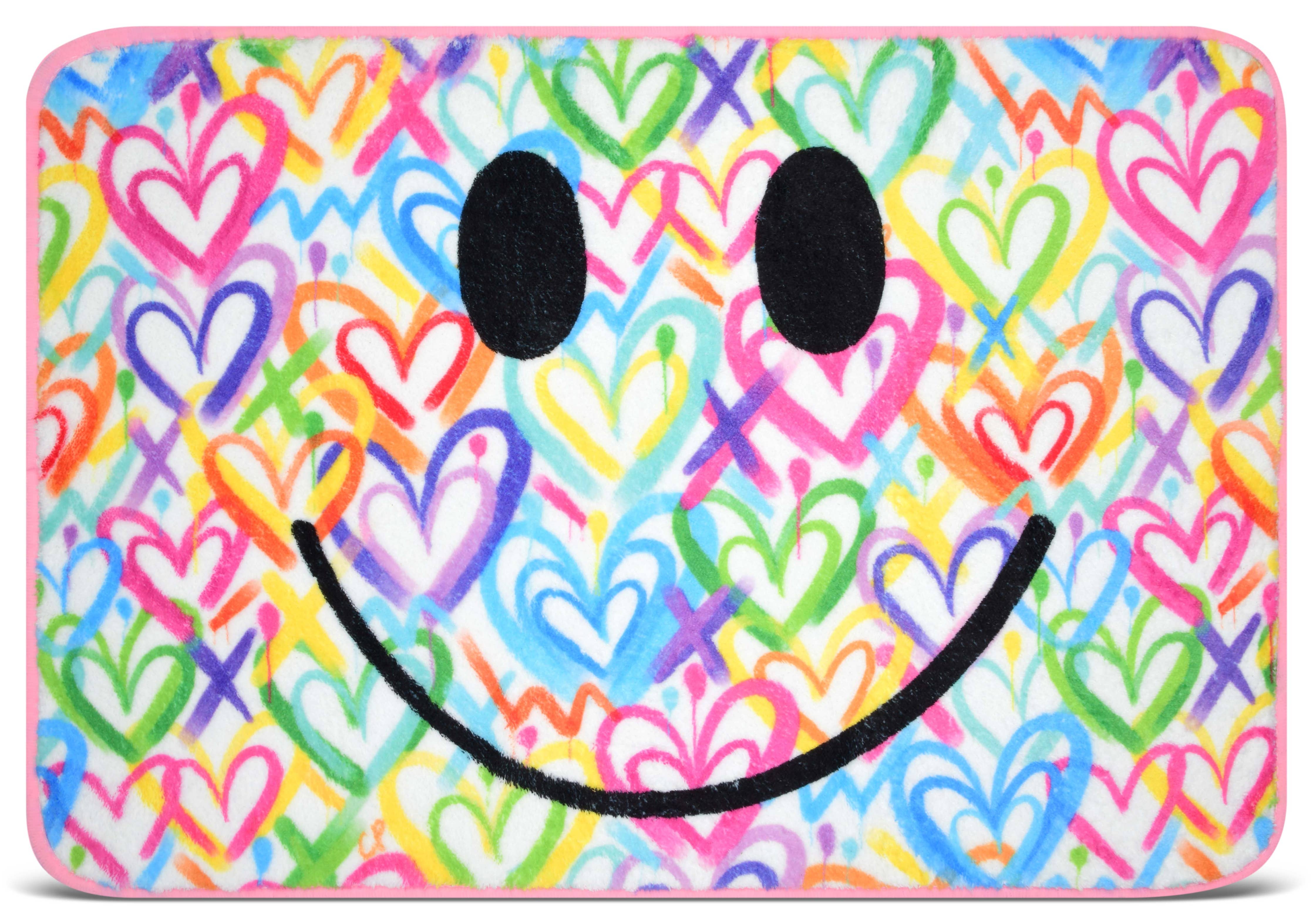 Corey Paige Hearts Floor Mat