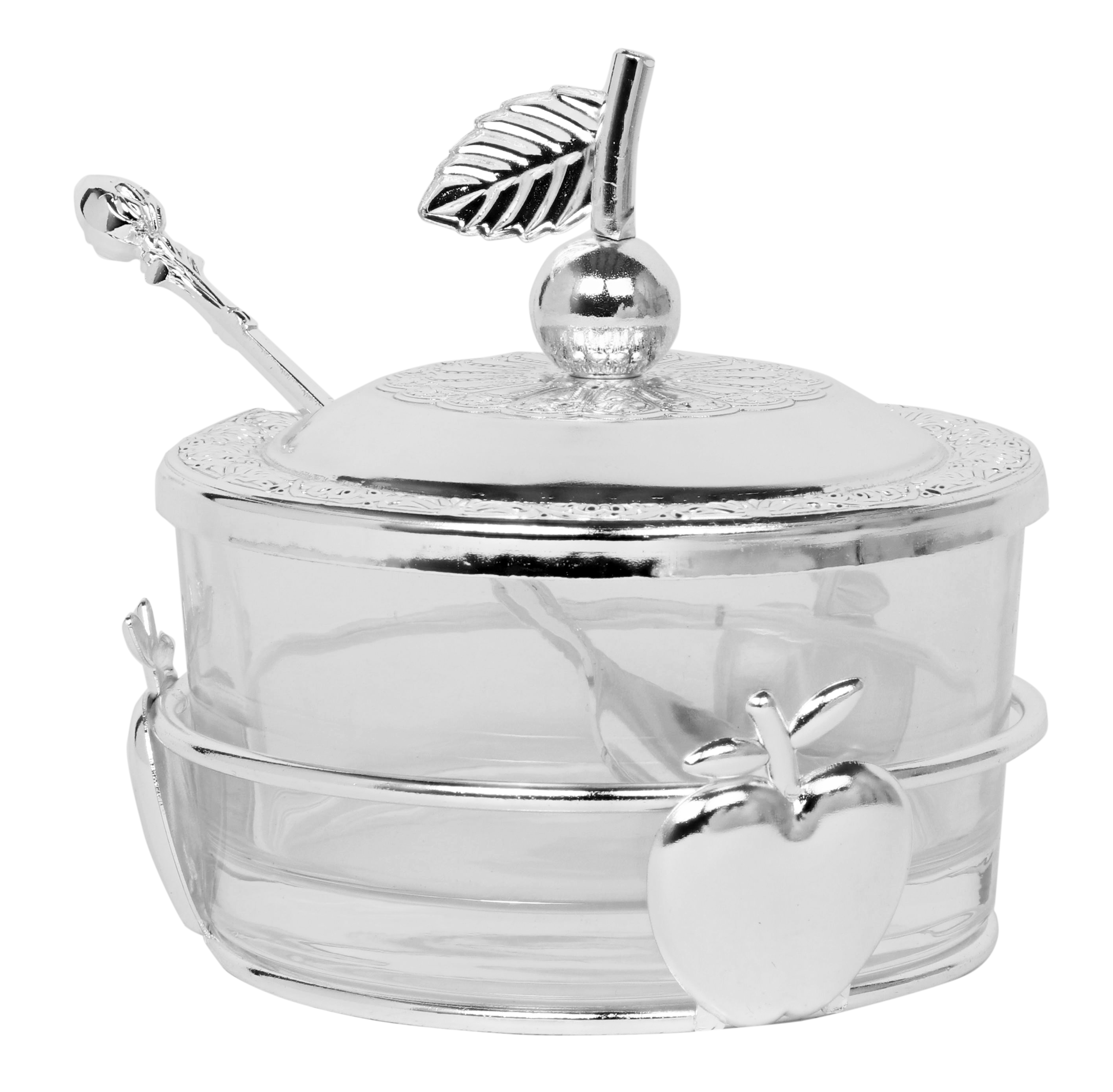 Silver Honey Dish