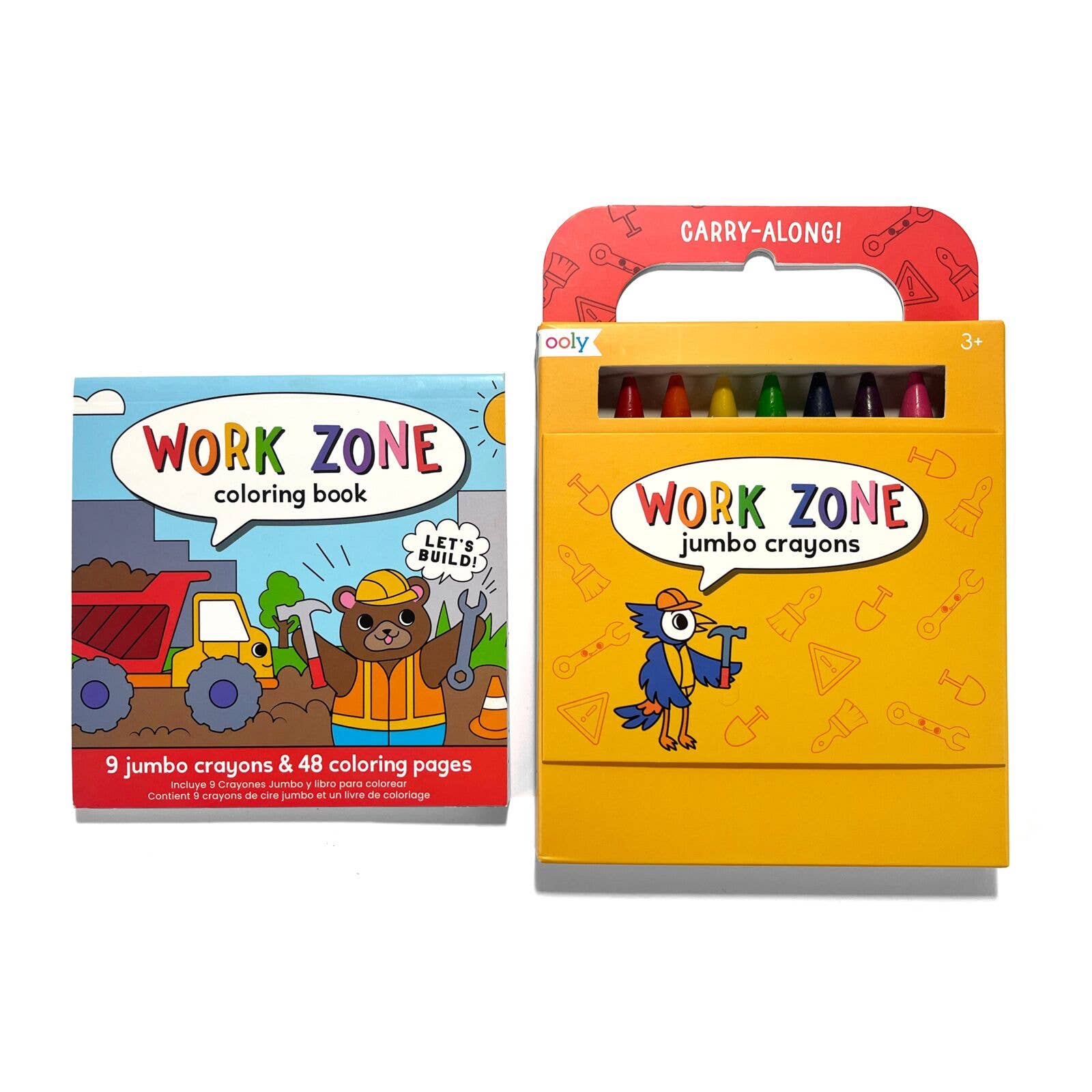 Trousse de crayons et de coloriage à emporter - Work Zone