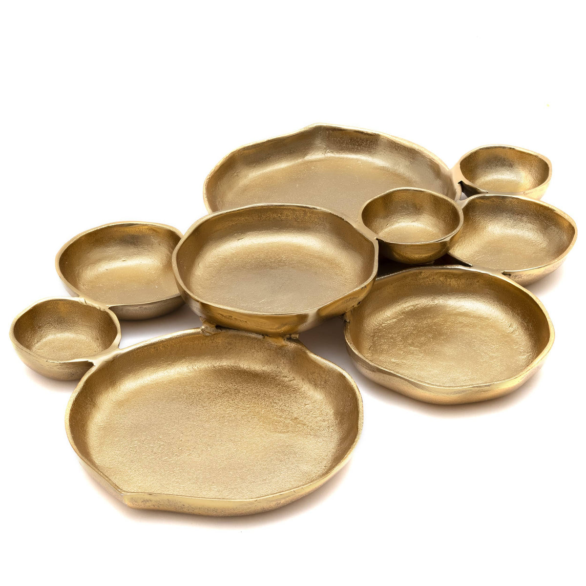 Gold Brass cluster tray – 22"