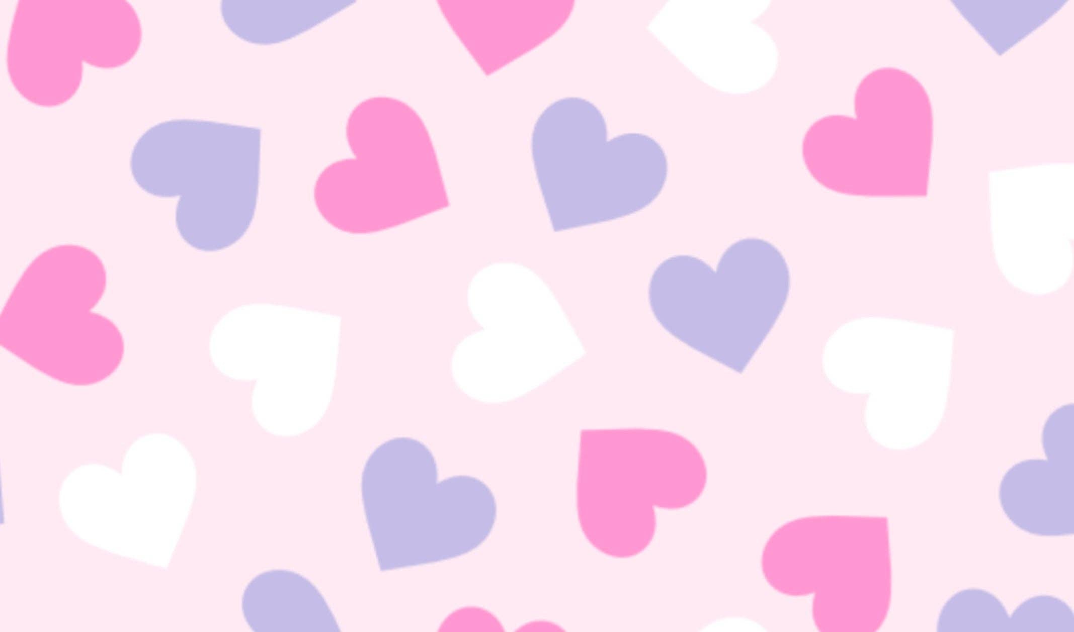 Tossed Hearts Zipper Footie