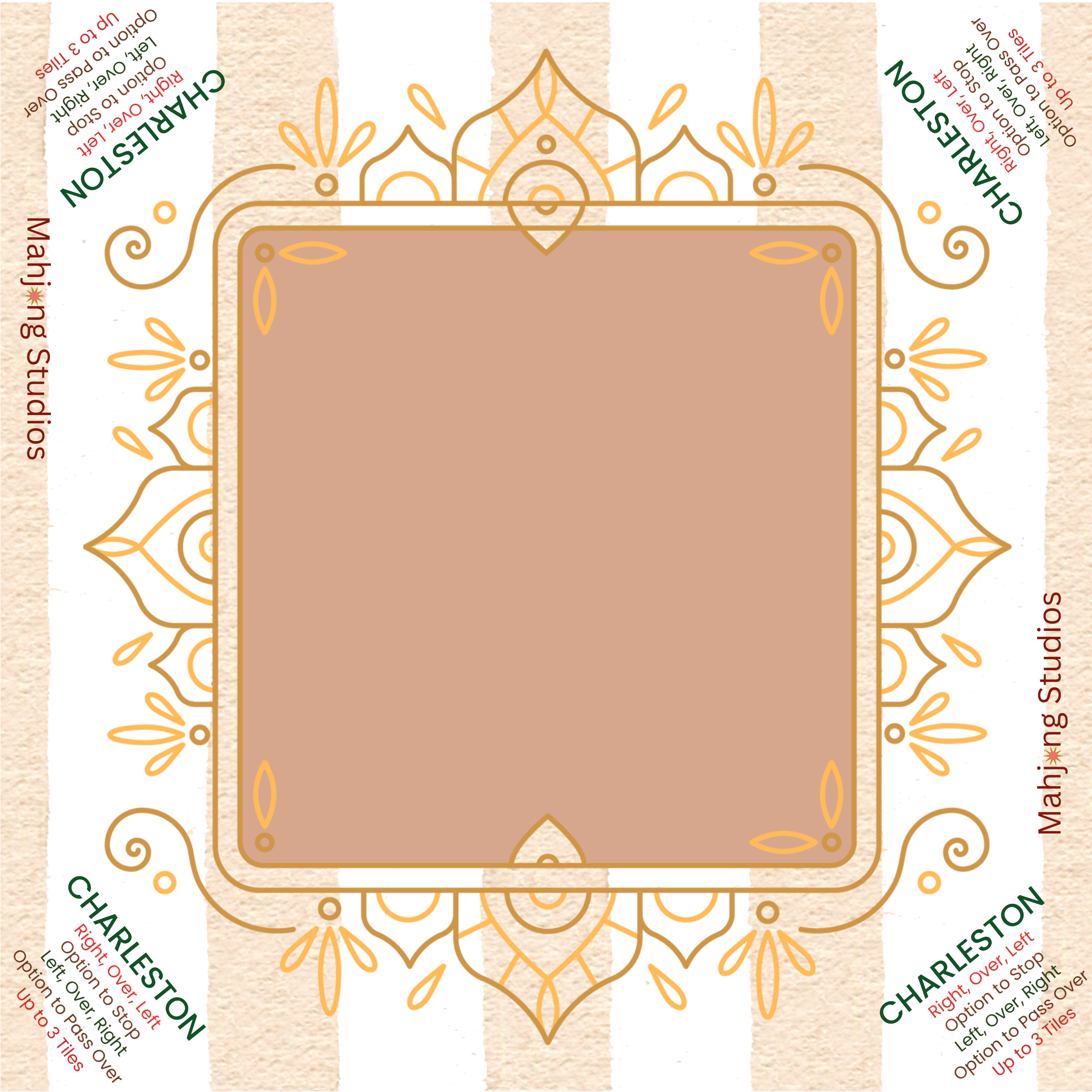 Ivory Mahjong Mat