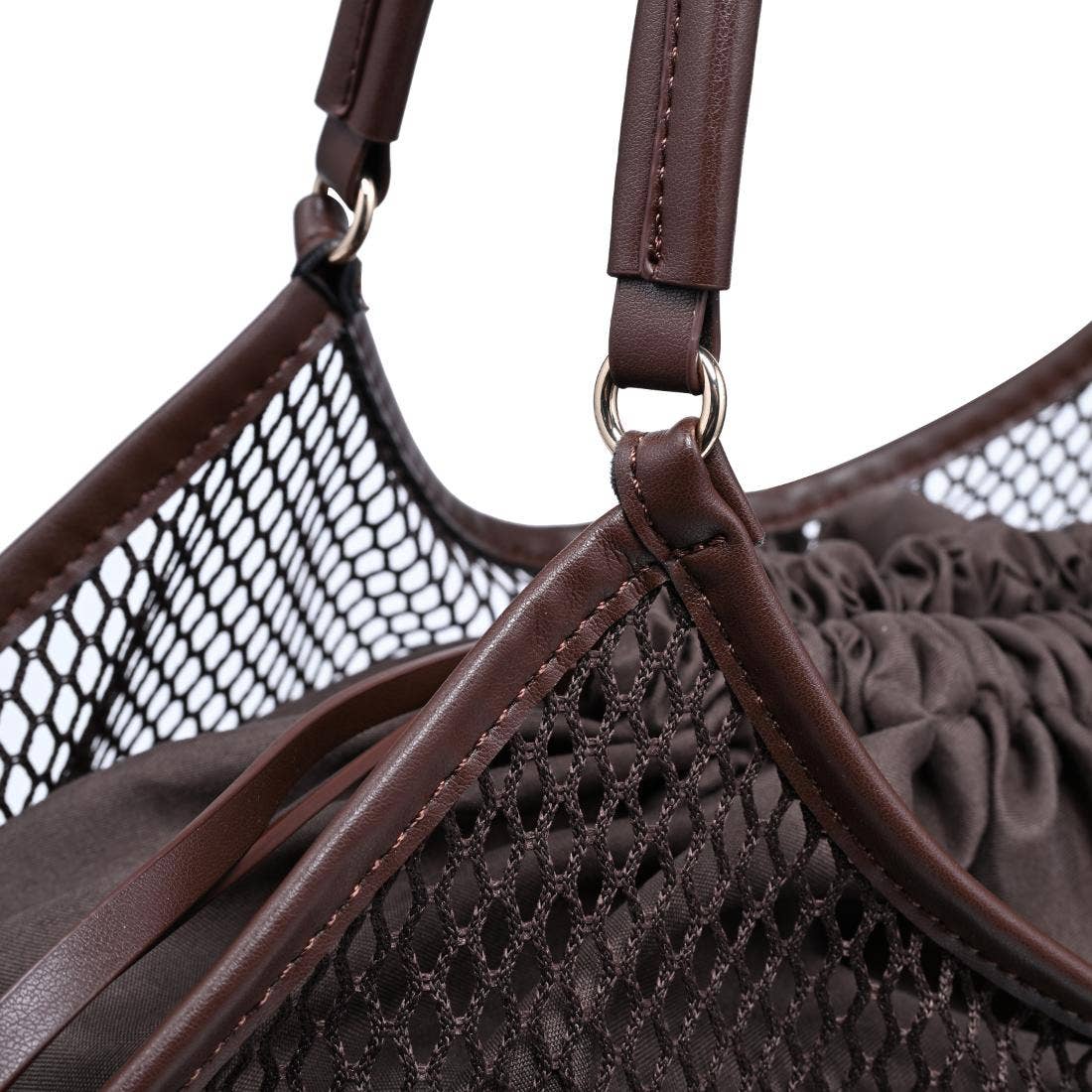 Mesh Tote - chocolate