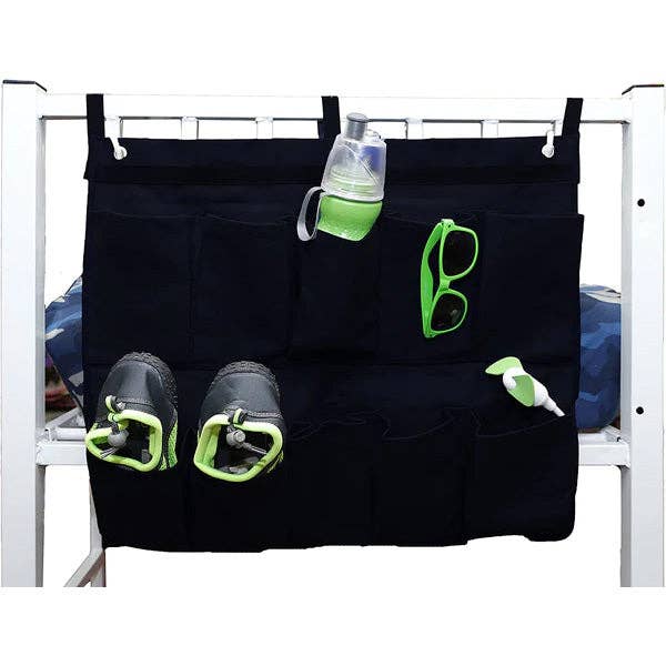Hanging Bunk Organizer- Black
