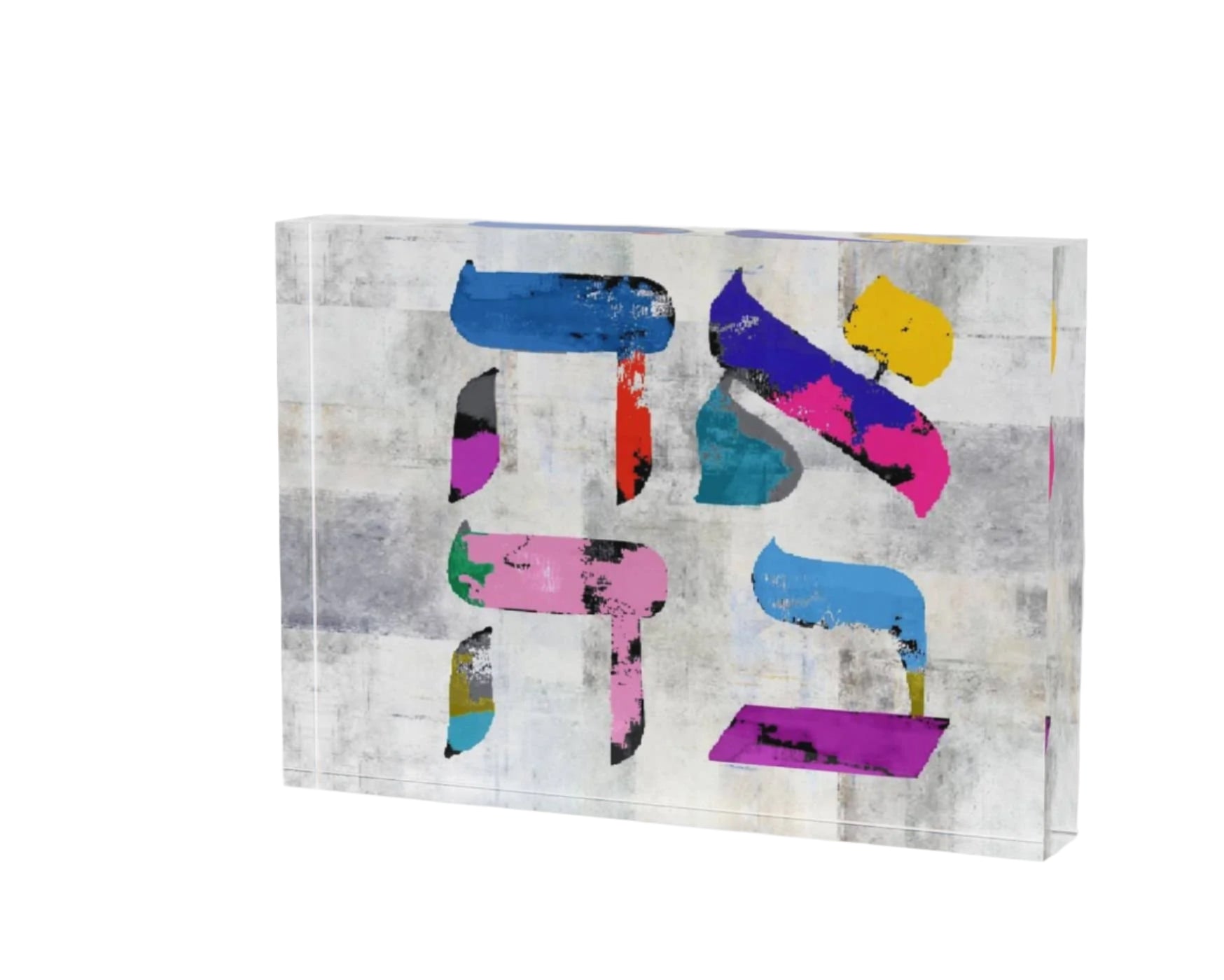 Décoration en blocs de cristal AHAVA LOVE