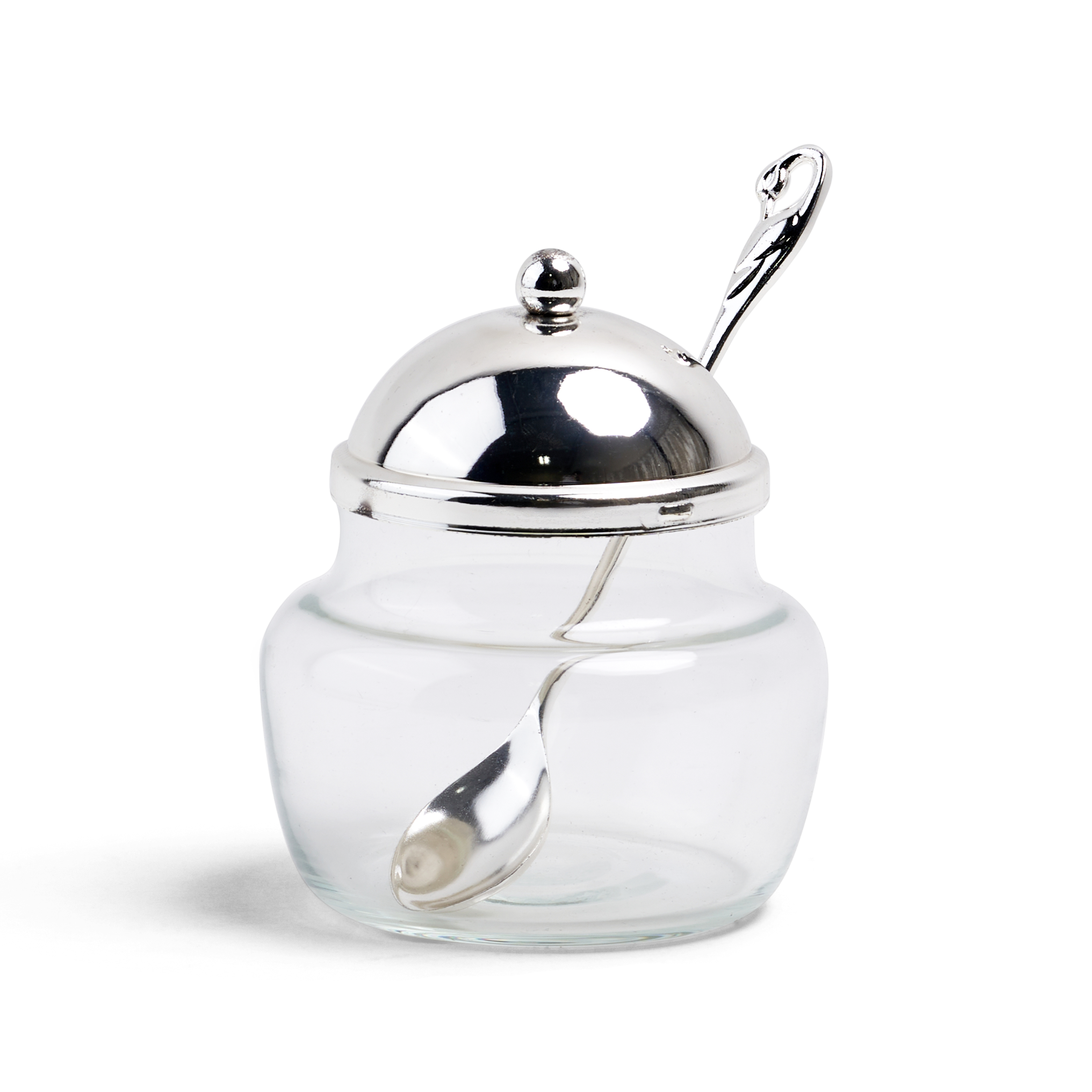 Dish SLVR Plated w/ Spoon