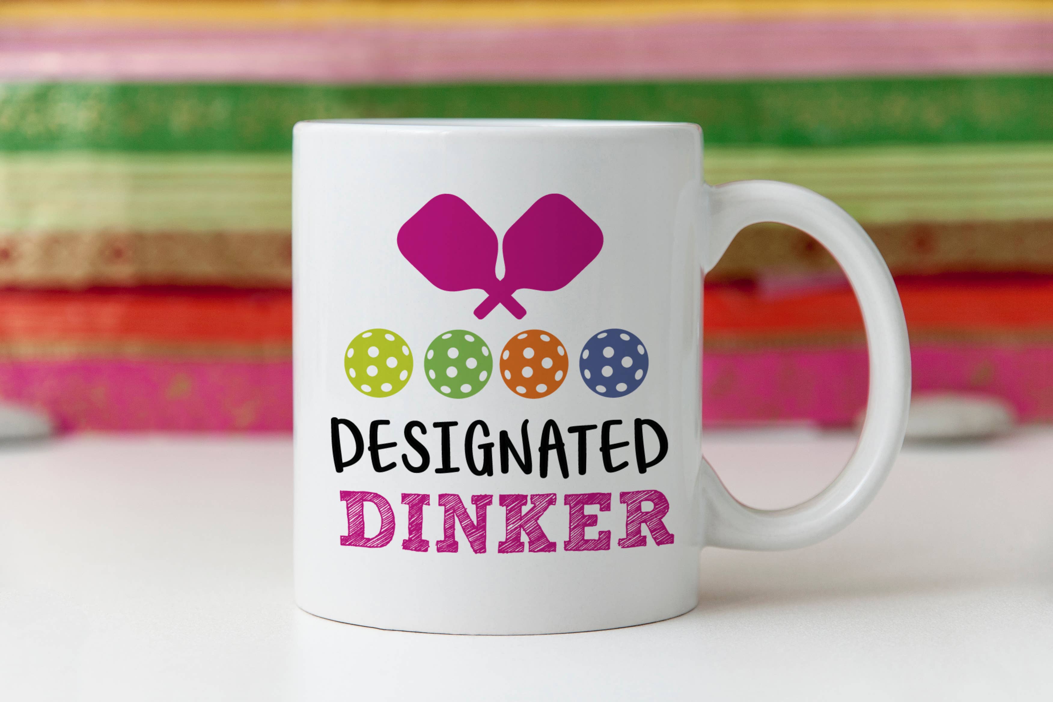 Tasse de pickleball Dinker désignée