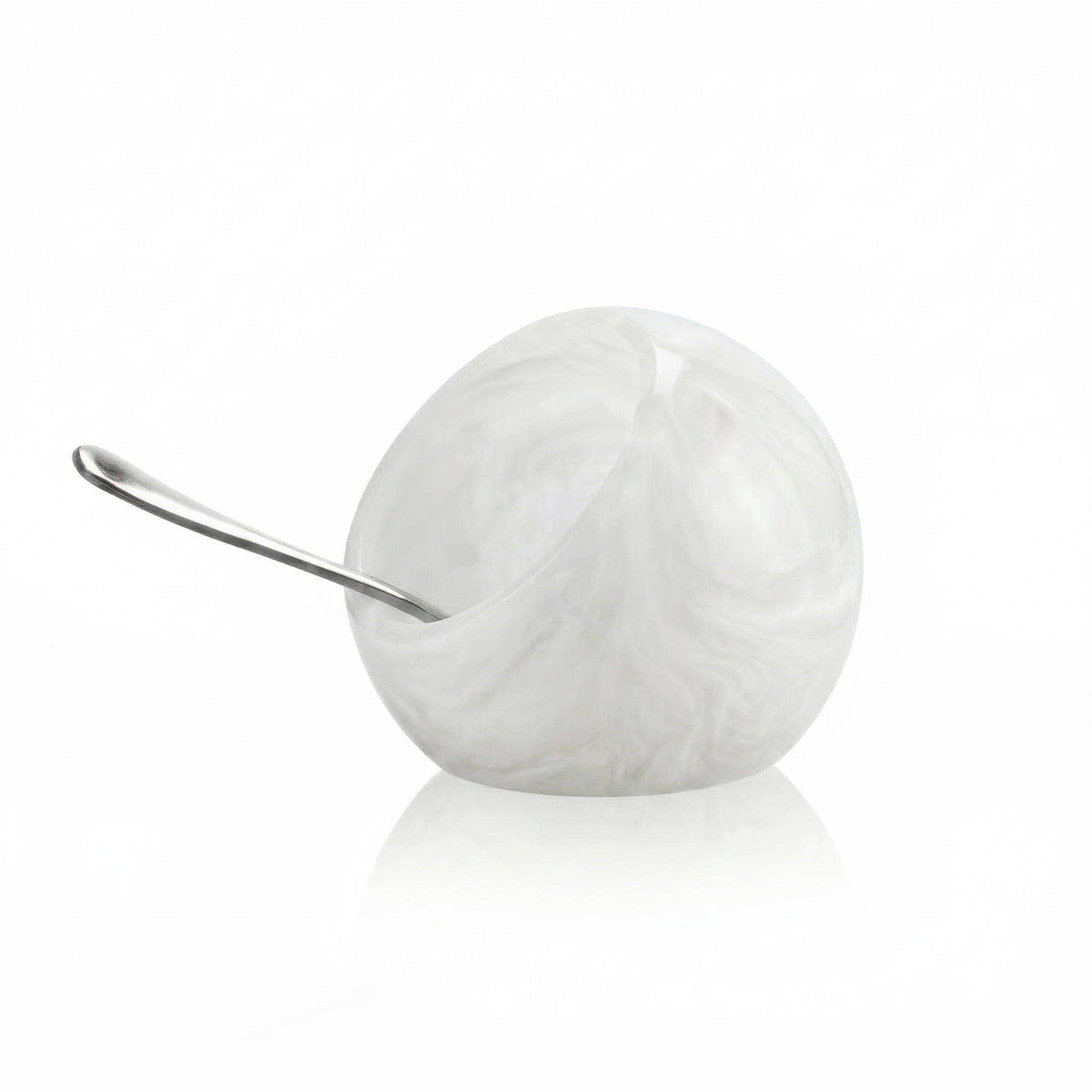 Resin Salt Cellar - marble