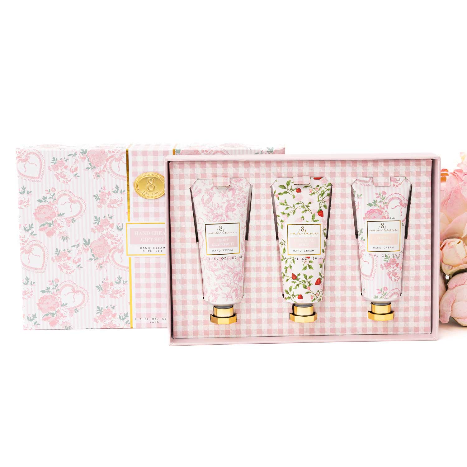 Coffret de 3 Crèmes Mains Sweetheart Blooms