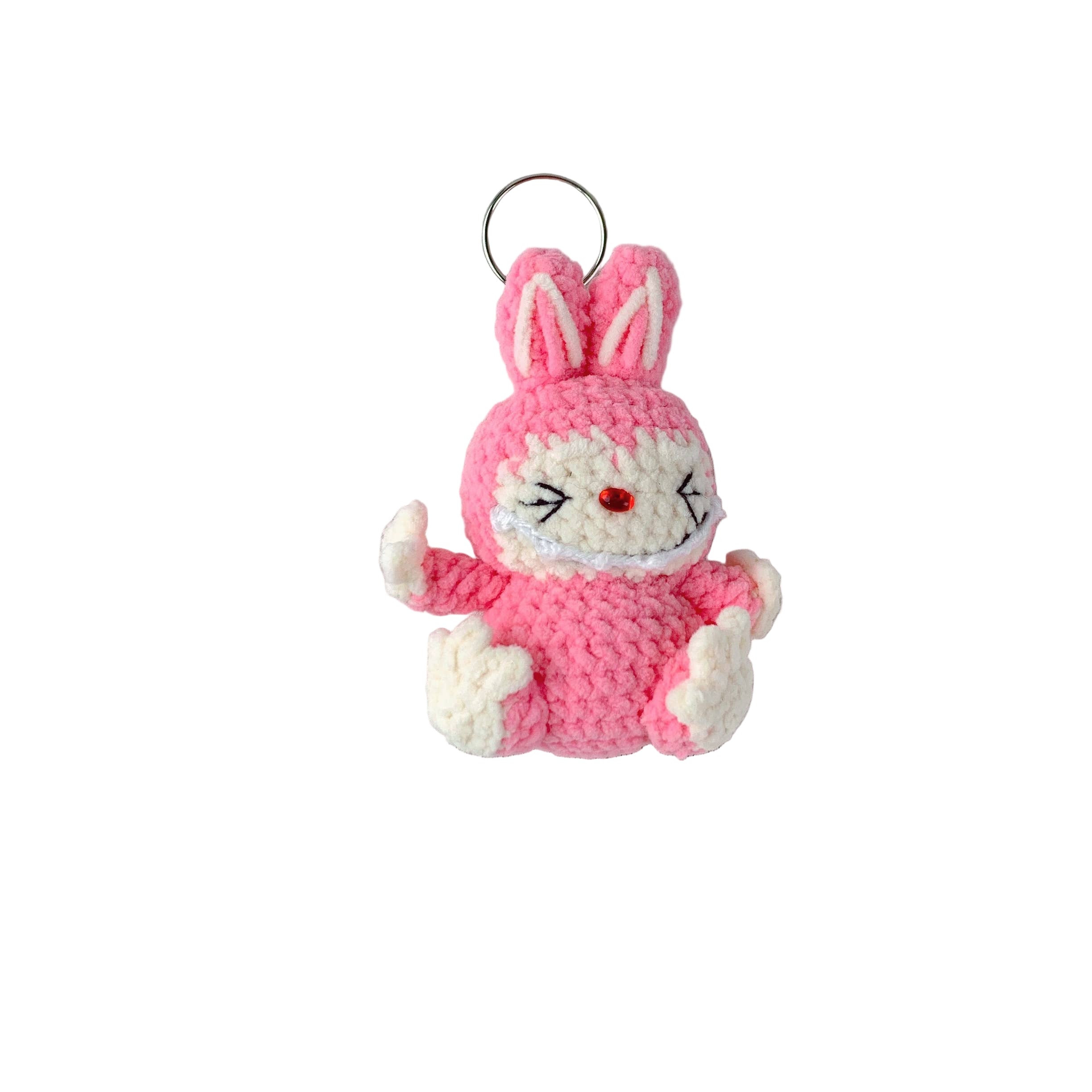 Crochet Labubu Keychain/Bag Charm