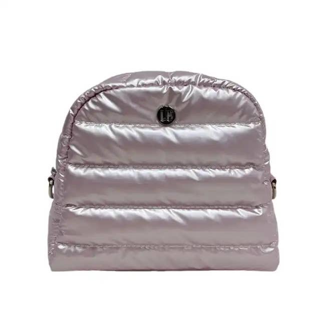 Cosmetic Puffer Bag - Ice Pink