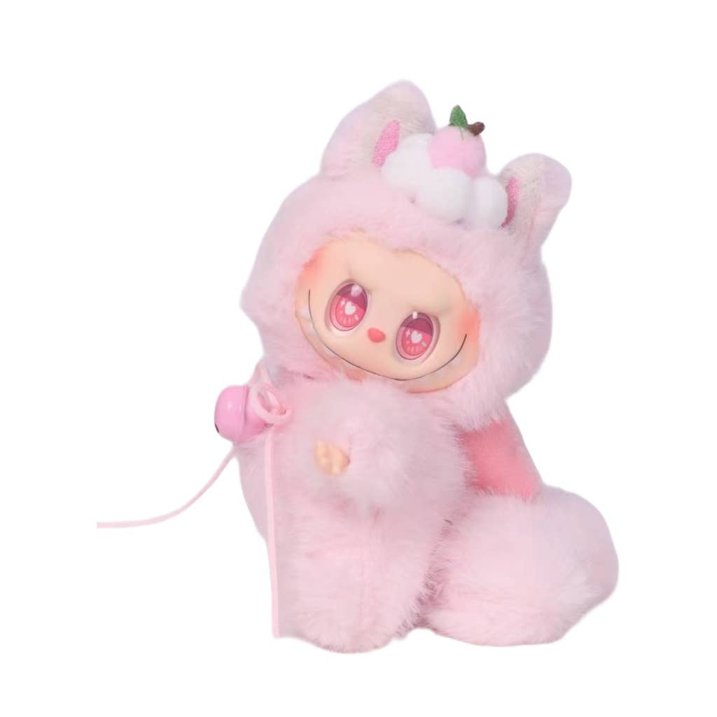 Labubu plush toy (white)