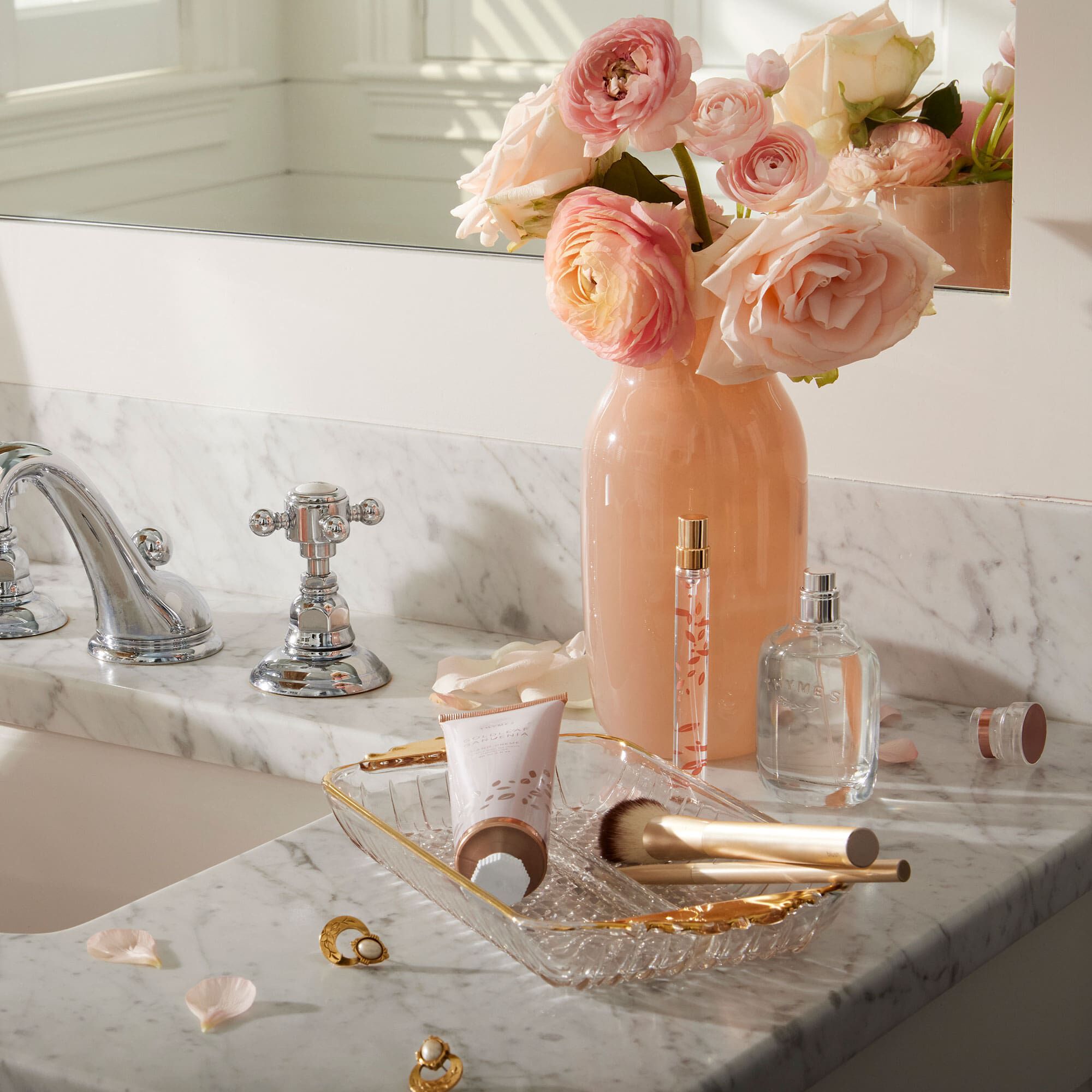 Thymes - Crème pour les mains Goldleaf Gardenia
