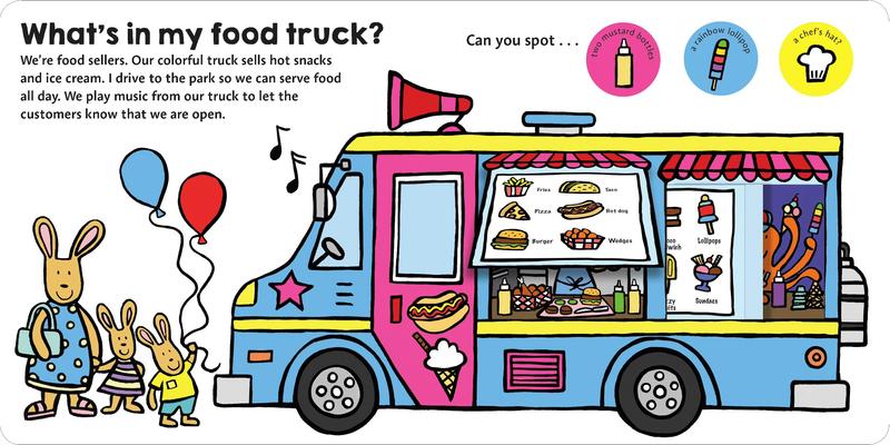 Qu'y a-t-il dans mon camion ? Un livre à glisser et à trouver