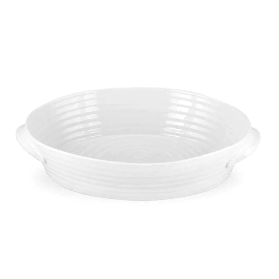 Sophie Conran White Medium Oval Handled Roasting Dish