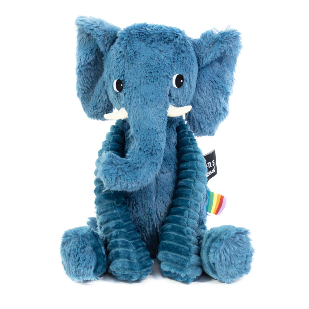 Peluche - Éléphant - Bleu