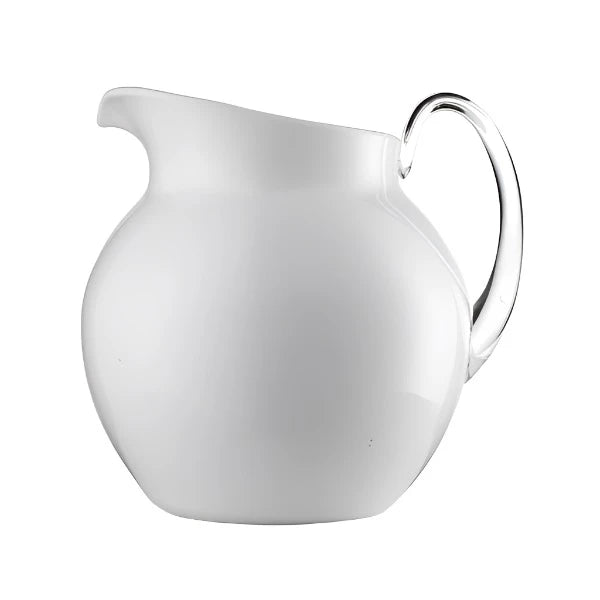 Acrylic by Mario Luca Giusti - Palla Pitcher | white