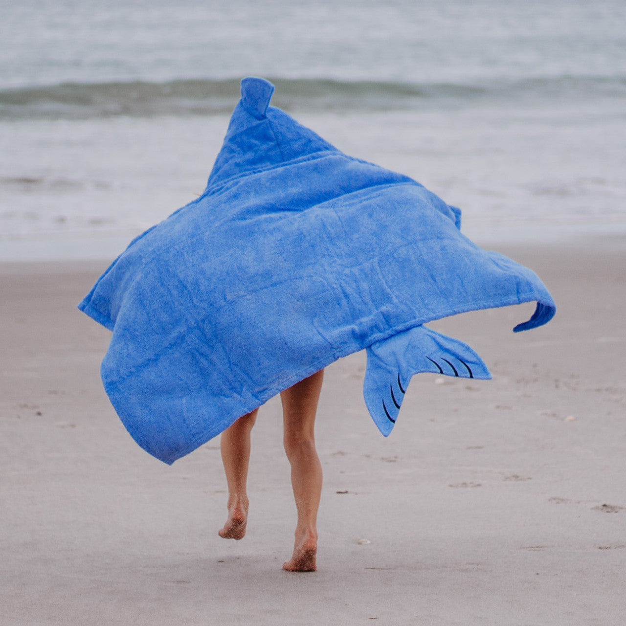 Personalized Hooded Towel- Shark