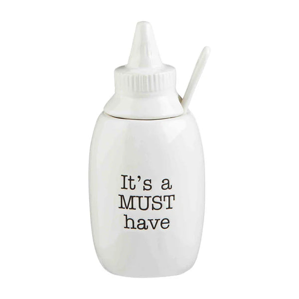 MUDPIE Mustard BBQ Condiment Holder