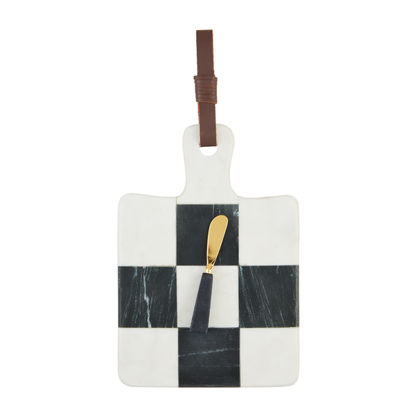 Planche de marbre à carreaux Mudpie