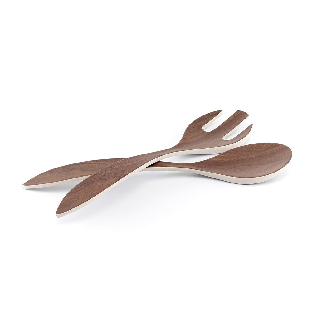 Salad Servers, Set of 2 - Bamboo Basic