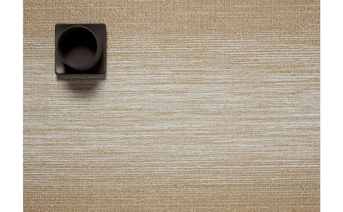 Chilewich Placemat - Rectangle Ombre - Gold