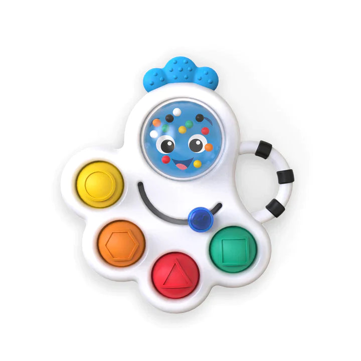 Hochet sensoriel et anneau de dentition Baby Einstein - Opus Shape Pops