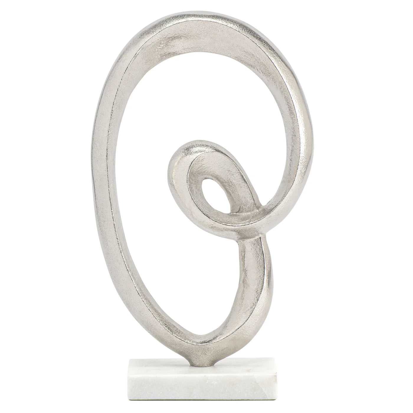 Aluminum Decor Sculpture on Marble Base