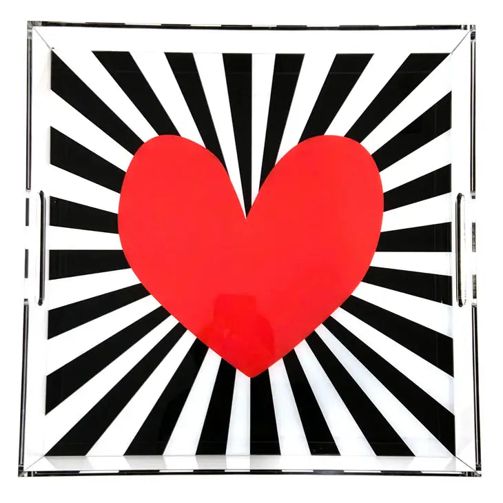 grand plateau en acrylique - Bursting Love