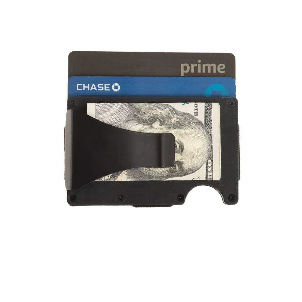 Portefeuille fin Maverick - Noir